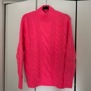 Pink Anthropologie Sweater